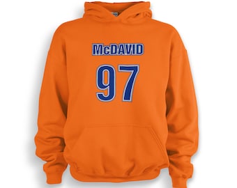 McDavid Hoodie Kids Youth Sweatshirt Hoodie Edmonton Connor Made to Order with Love