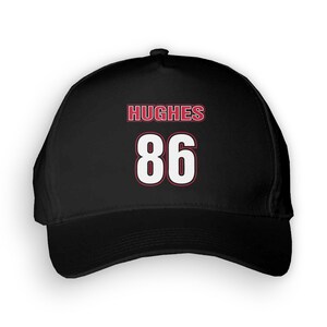 Casquette en sergé à bouton-pression dans le dos Hughes | Diables | New Jersey | Jacques | Fabriqué sur commande avec amour
