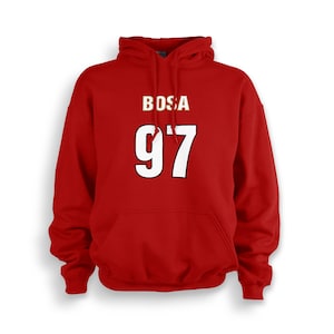 Bosa Hoodie Unisex Adult Sweatshirt Hoodie San Francisco Birthday Gift For Her Gift for Him Made To Order With Love