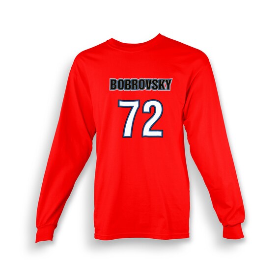 Bobrovsky Youth Long Sleeve T shirt Panthers Florida Sergei Made to Order With Love Etsy Canada