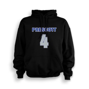 Prescott Hoodie Unisex Adult Sweatshirt Hoodie Dallas Dak Birthday Gift For Him Gift For Her Made To Order With Love