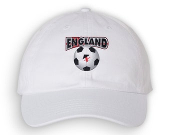 England Soccer Classic Dad Hat | Dad Cap |  Football | Made To Order With Love