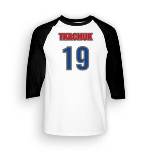 Tkachuk Adult Raglan 3/4 Sleeve T-shirt | Panthers | Florida | Matthew | Made To Order With Love