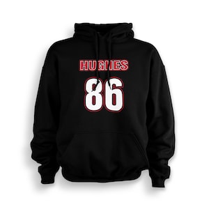 Sweat à capuche pour adulte Hughes | Diables | New-Jersey | Jack | Fabriqué sur commande avec amour
