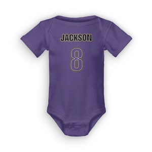 Jackson One Piece Baby Infant Newborn Jackson Bodysuit Shirt Baltimore Birthday Gift For Him Gift For Her Made To Order With Love