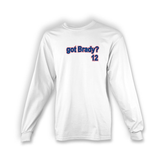 Tom brady long top sleeve t shirt