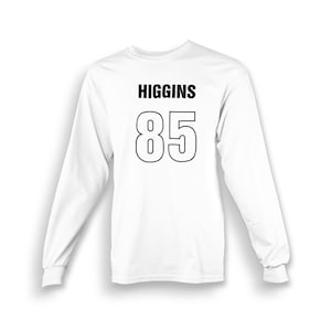 Higgins Adult Long Sleeve T-shirt Cincinnati Birthday Gift For Her Gift For Him Made To Order With Love