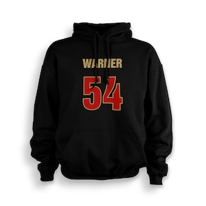 Sudadera con capucha Warner unisex para adultos, sudadera con capucha de San Francisco, regalo de cumpleaños para ella, regalo para él, hecha a pedido con amor