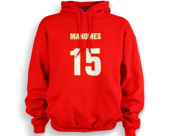 Mahomes Hoodie Adult Sweatshirt Hoodie Kansas City Patrick Fan Made to Order with Love