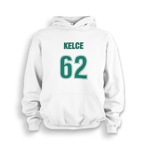 Kelce Hoodie Unisex Kids Youth Kelce Sweatshirt Hoodie Philadelphia Birthday Gift for Him Gift For Her Made To Order With Love