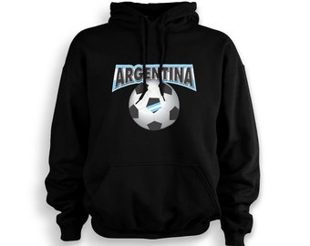 アルゼンチンサッカーパーカー アルゼンチン代表シャツ 大人用サッカーギフト 彼女へのプレゼント 彼へのプレゼント お父さんへのプレゼント お母さんへのプレゼント 愛情込めてオーダーメイド
