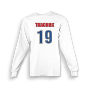 Tkachuk Adult Long Sleeve T-shirt | Panthers | Florida | Matthew | Made To Order With Love
