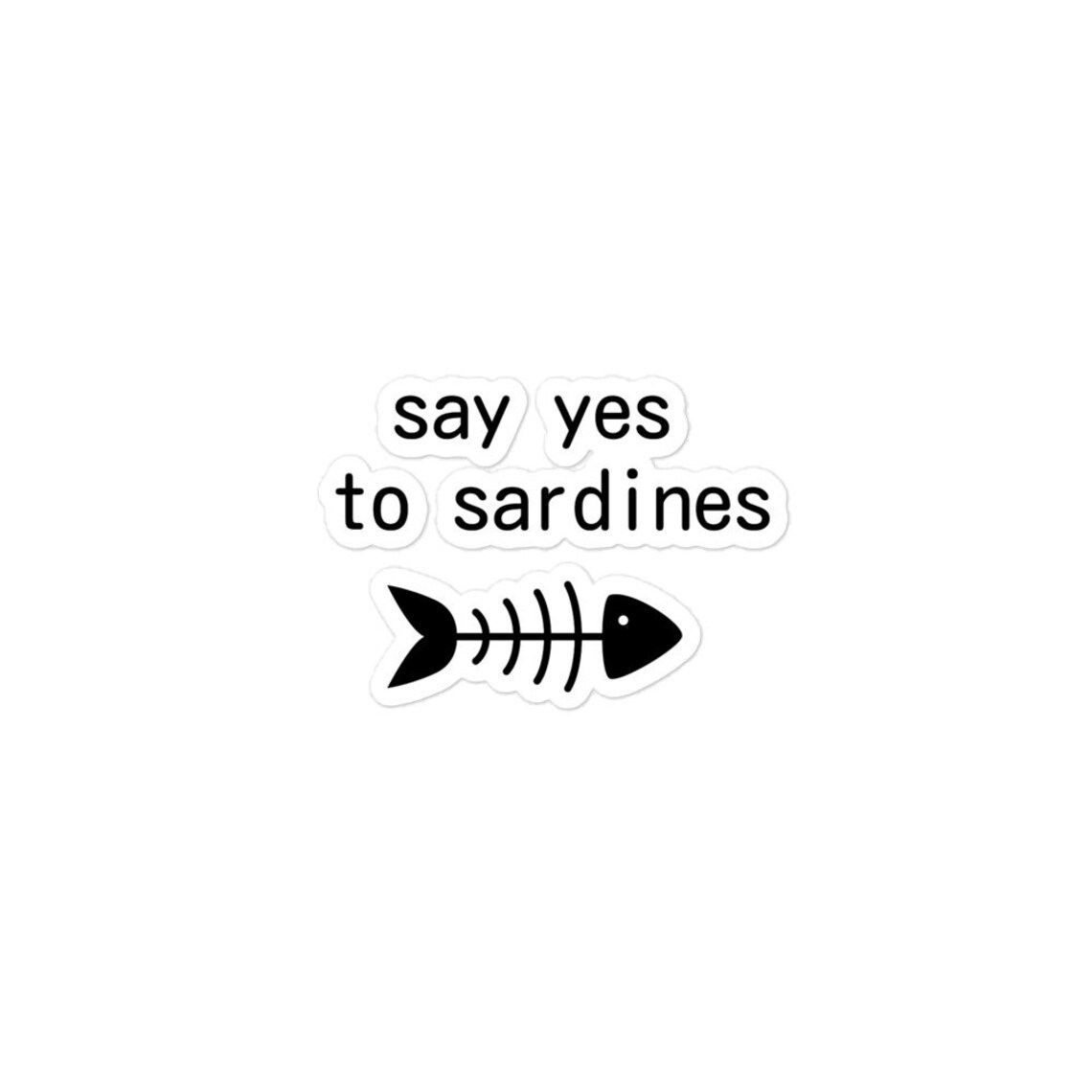 Say Yes to Sardines Etsy