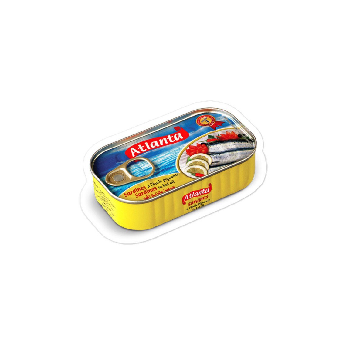 Vintage tinned sardines sticker by Sardine Freak Etsy