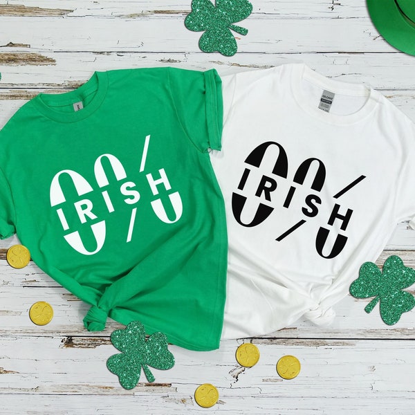 0% Irish St Patrick's Day Women Sweatshirt, St Patty's Day Funny Outfit, Celtic Shirt, Irish Gift, Four Leaf Clover, St Paddys Shirt, Tee