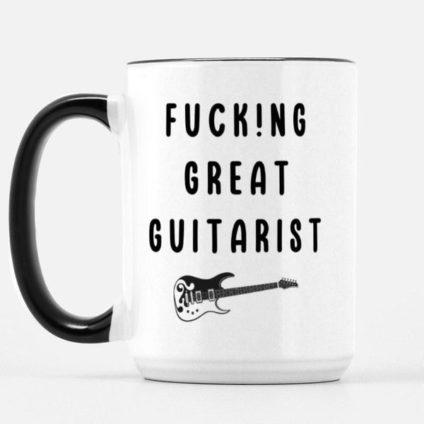 Guitarist Mug - Guitarist Gift - Guitar Player Gift - Gift For Guitarist - Gift For Musician - Guitarist Coffee Mug - Guitar Lover Gift
