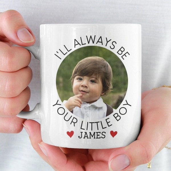 Mothers Day From Kid, Custom Mug for Mom,Mothers Day Gift from Son,Mug Mom From Kid,Personalized Mom Birthday Gift from Son,Custom Photo Mug