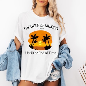 Shirt Comfort Colors® Golf van Mexico, Amerikaanse T-shirt Golf van Mexico, politiek shirt, cadeau democraat, Resist-t-shirt, T-shirt anti-Trump, schildpad