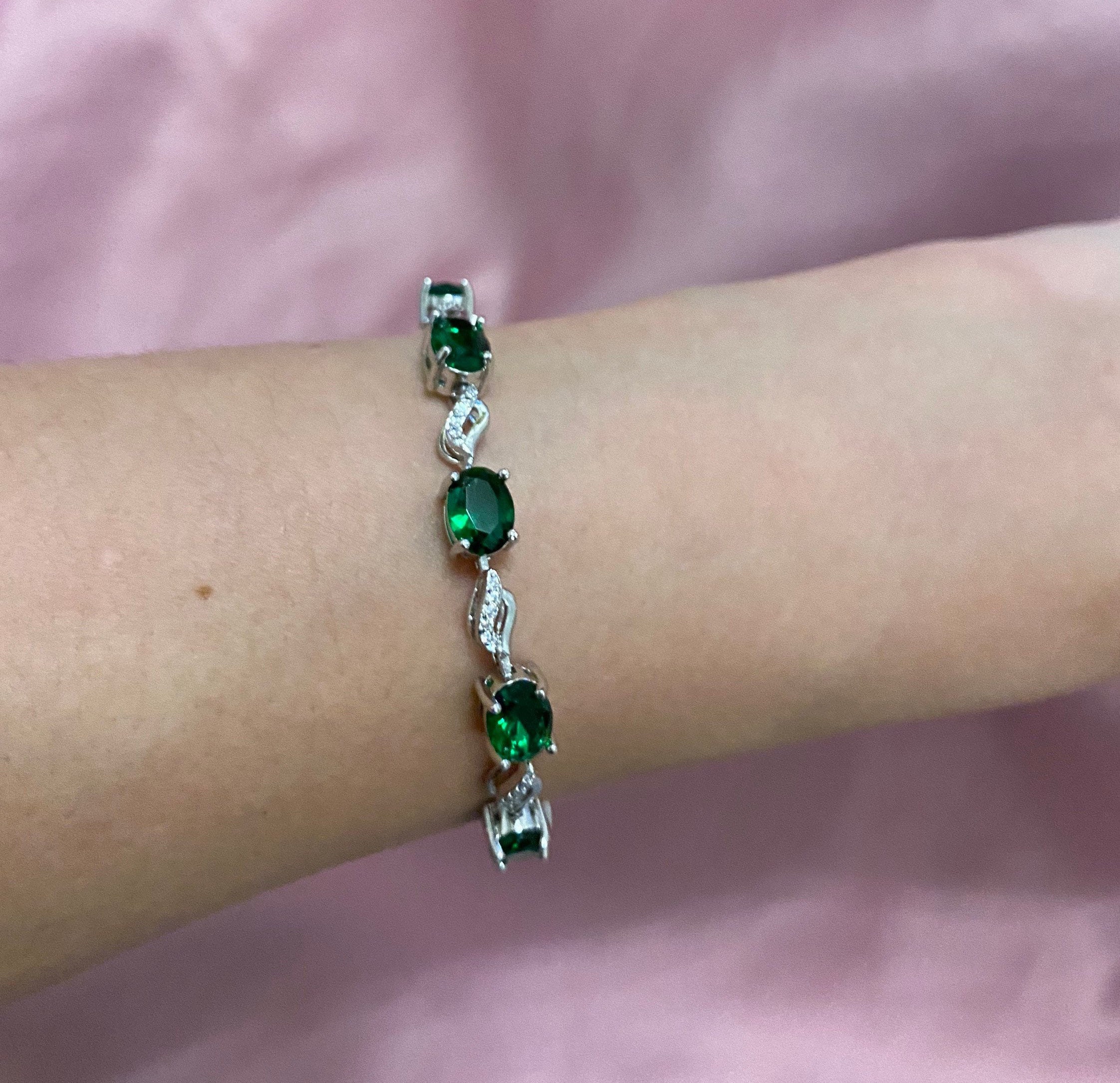 Emerald  Diamond Bracelet  View All  Diamond Jewellery