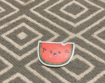 Kid-designed Watermelon Vinyl Sticker