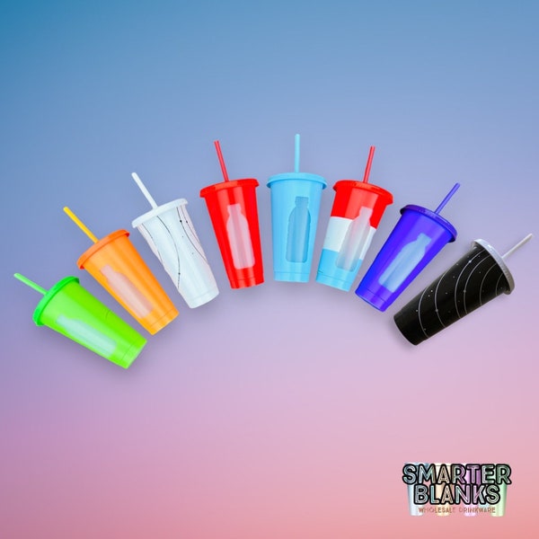 Single coloured 24oz Tumbler | P-rim-e Style Sports drink colours | 8 variations