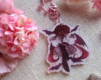 Lovely Vampire - Acrylic Keychain
