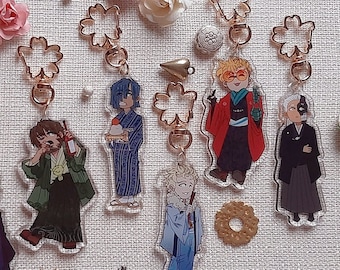 New Year Festival - Double-sided keychains