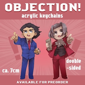 Objection! - Acrylic Keychains