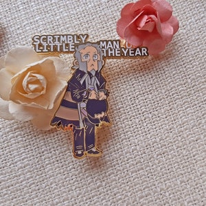 Man of the Year - PLA Ingo Enamel Pin