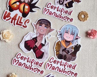 The Slightly Different Approach To Babygirls - Stickers