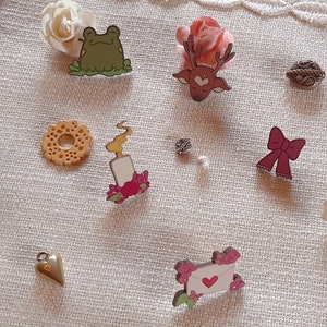 A Gentler Life - Cottagecore Wooden Pins
