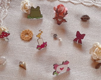 A Gentler Life - Cottagecore Wooden Pins