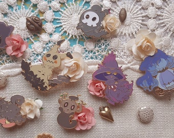Hallow-Mon Enamel Pin Collection