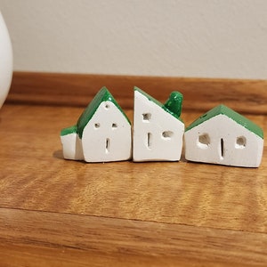 Pack of 5 4x6 Tiny Houses Sculpture Photo Cards W/envelopes Blank 