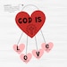 God is Love Craft, Valentine Craft, Valentine Activity for Kids ...