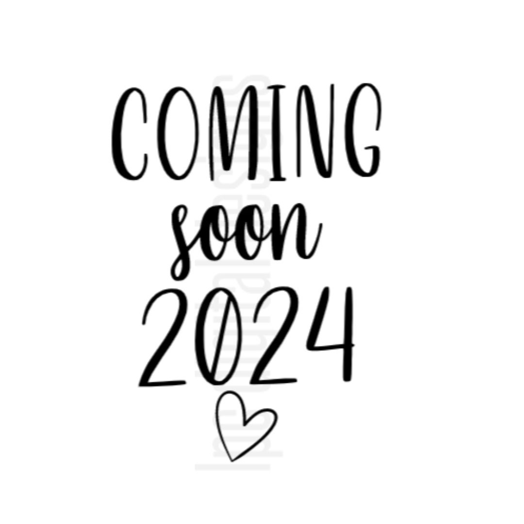 Coming Soon 2024 SVG File, Cricut Cutting, Silhouette Cameo, Design