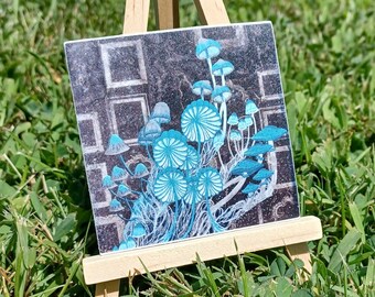 Wild Mushrooms Sticker, Mushroom Lover, Fungi Lover, Fantasy Art, Magic Mushrooms, Mushroom Aesthetic, Mushrooms, Mycelium, Fungi, Fungus,