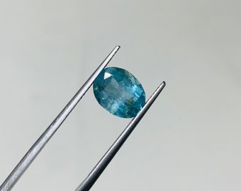 2.75 CTW Natural Aquamarine, Oval Cut, Blue, Genuine Aquamarine Gemstone for Jewelry Making Gift for Women Loose Gemstone