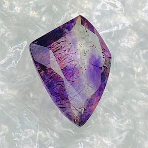 Super 7 Gemstone, Natural Amethyst Super 7 Stone, AAA Quality Super Seven, 7 Crystals Healing Stone For Jewelry Making 11x13MM 4 Cts
