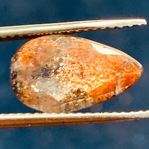 Natural rare Bloodshot Iolite sunstone 2.30 carat 7x50x12x50   MM  Oval shape Faceted Gemstone