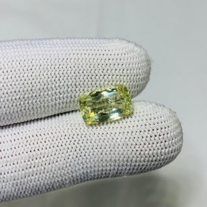 Aquamarine Faceted Gemstone, Natural Yellow Aquamarine Cut Faceted Oval Shape,Size 8x12 MM, Jewelry Making,Aquamarine Gemstone image 5