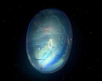 AAA Quality 20 Carat 2-3pcs Moonstone Cabochon Natural Blue Flashy