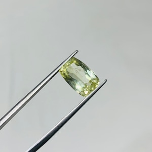 Aquamarine Faceted Gemstone, Natural Yellow Aquamarine Cut Faceted Oval Shape,Size 8x12 MM, Jewelry Making,Aquamarine Gemstone image 1