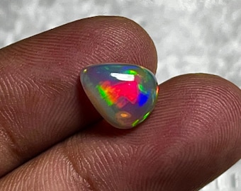 AAA-kwaliteit opaal, Ethiopische Welo-opaal, natuurlijke Ethiopische opaal cabochon, losse edelsteen meerdere vuuropaal, Crystal Opal cadeau voor sieraden maken