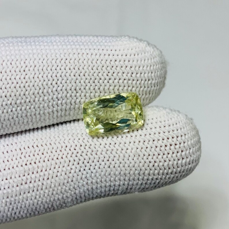 Aquamarine Faceted Gemstone, Natural Yellow Aquamarine Cut Faceted Oval Shape,Size 8x12 MM, Jewelry Making,Aquamarine Gemstone image 6