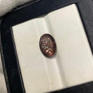 Amazing Bloodshot iolite Sunstone 8x11 MM Oval Cut With Multi Glitters Sparkling Iolite Sunstone Dor Beautiful Jewelry Making