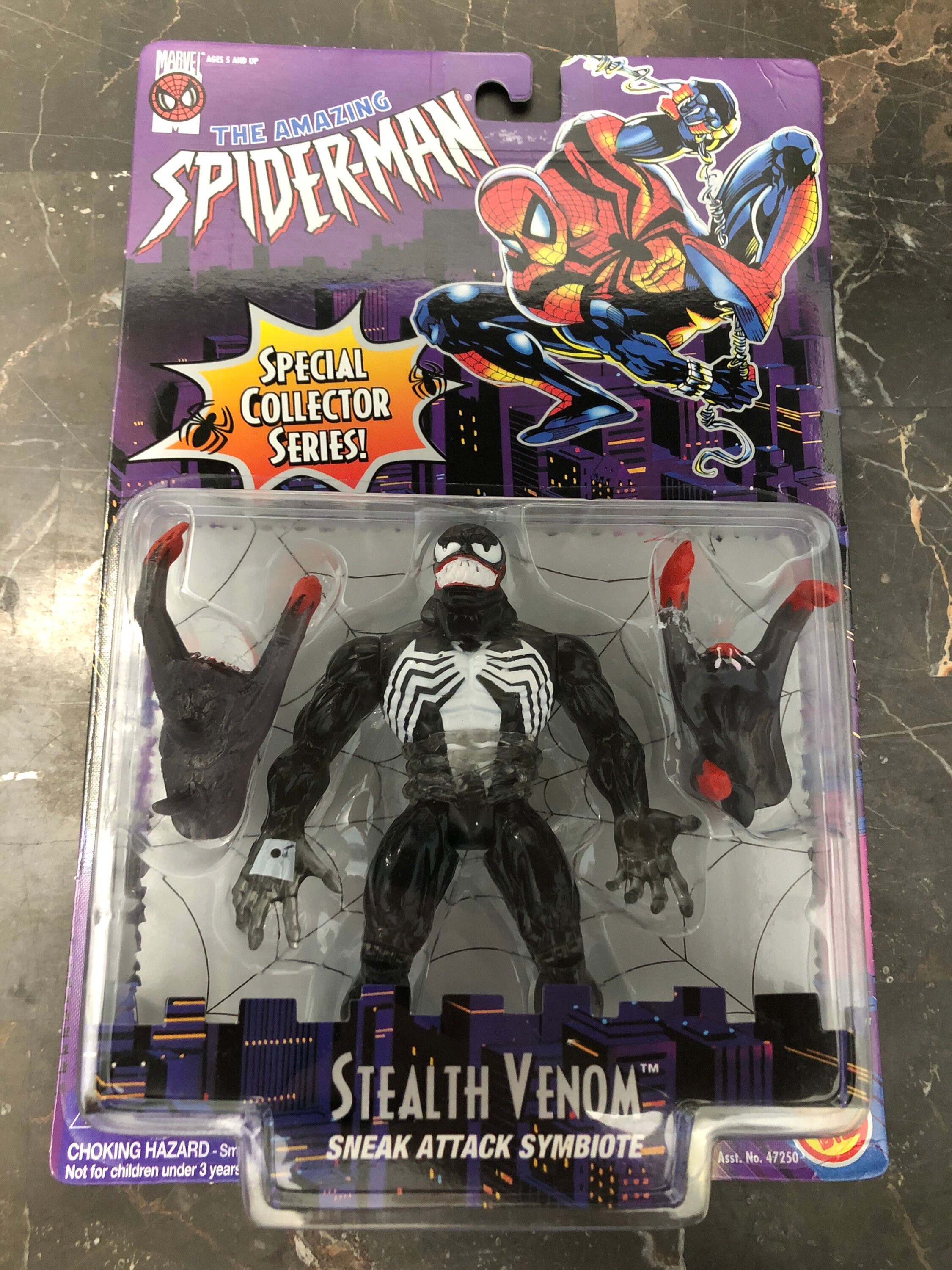 The Amazing Spiderman, Stealth Venom, Toybiz Año 2006 | Cuotas sin interés