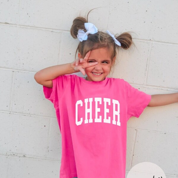 Youth Cheer Shirt Etsy