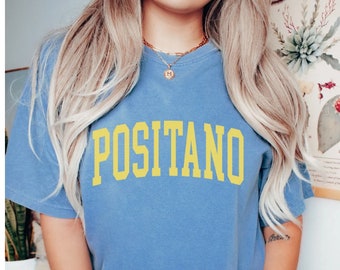 Positano Shirt - Amalfi Coast - Italy Shirt - Comfort Colors - Capri - Vacation Shirt - Travel Shirt