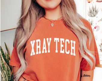 Radiologie Shirt, Xray Tech Shirt, Radiologie Tech, Comfort Colors Shirt, Radiologie Technoloog, Rad Tech, Xray kleding, Xray Tech cadeau